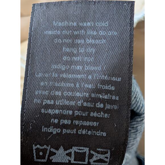 Rag & Bone Size 29 High-Rise Slim Straight Ankle Jeans Made in USA - Picture 8 of 9